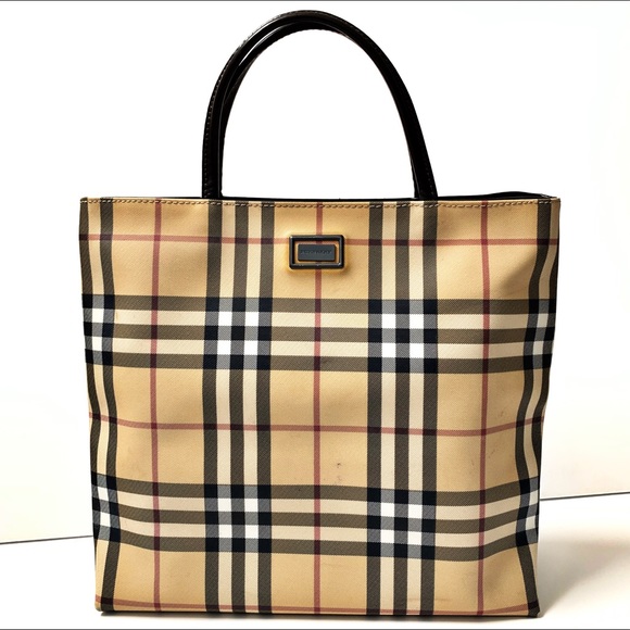 Burberry Handbags - Authentic Vintage Burberry Nova Check Plaid Tote